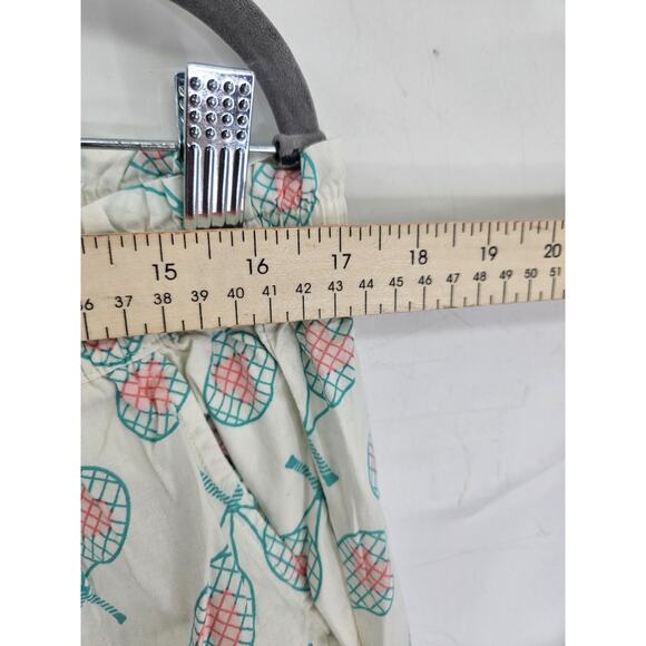 Aerie Women’s XL Pajama Pants Tennis Racket Pattern Relaxed Fit Cozy Loungewear - Picture 4 of 8